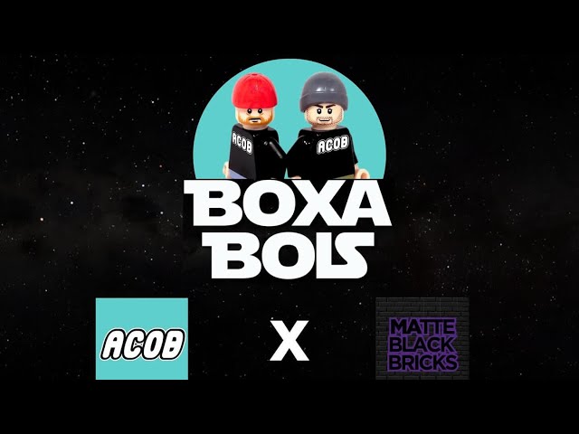 “BOXABOIS: The Set” by ACOB x Matte Black Bricks ON SALE 4/4/24~! (Link in description)