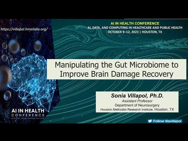 Genomics Workshop: Manipulating the Gut Microbiome to Improve Brain Damage Recovery