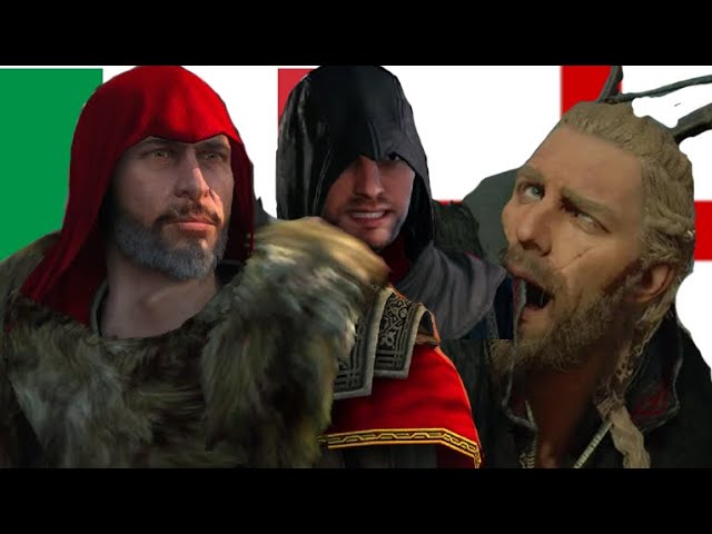 Every Assassin speaking their native language (Assassin's Creed)