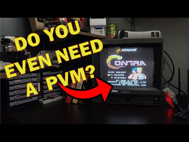 Thinking of Buying a Professional Video Monitor (PVM)? Watch this first!