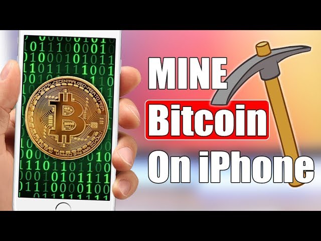 Mine Bitcoin / Cryptocurrency On iPhone