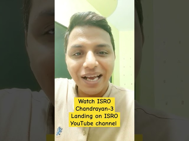 Chandrayaan3 Live Landing || ISRO