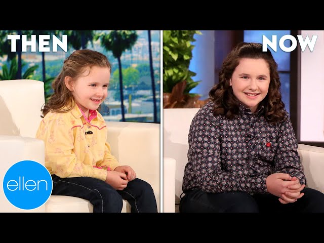 Then and Now: Macey Hensley's First and Last Appearances on 'The Ellen Show'