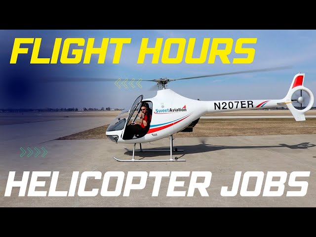 Hours needed Professional Helicopter Pilot Jobs?