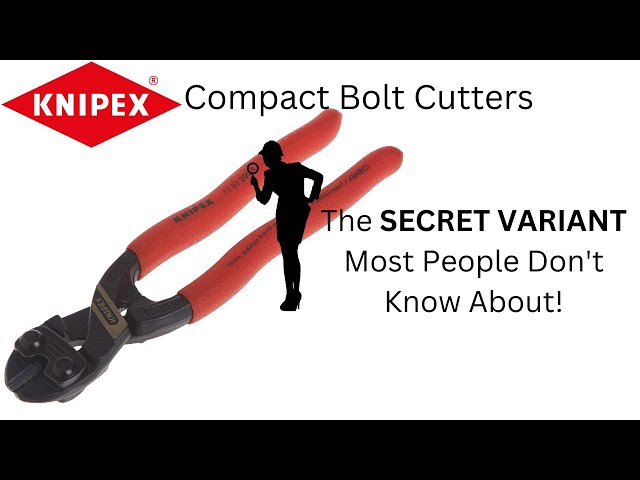 SECRET VARIANT Of The Knipex Compact Bolt Cutters Most People Don't Know About!