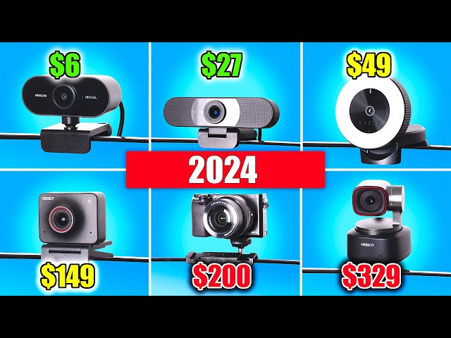 Which Webcam Should You Buy For Streaming?? | Best Webcam 2024