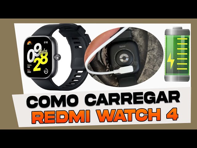 Como Carregar o Xiaomi Redmi Watch 4