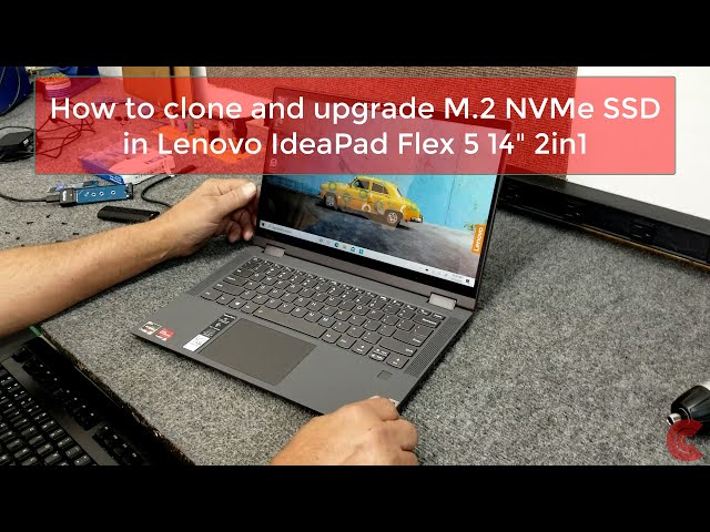 Lenovo IdeaPad Flex 5 14" SSD Upgrade and Clone Using Macrium Reflect 7 Free