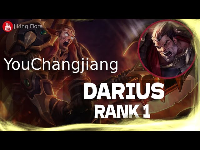 🔴 Rank 1 Darius vs Gangplank - YouChangjiang Darius Guide