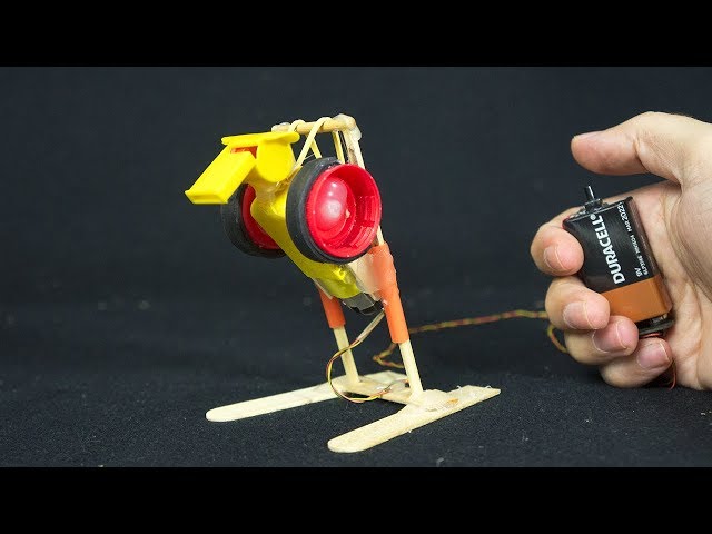 Amazing jumping robot | homemade