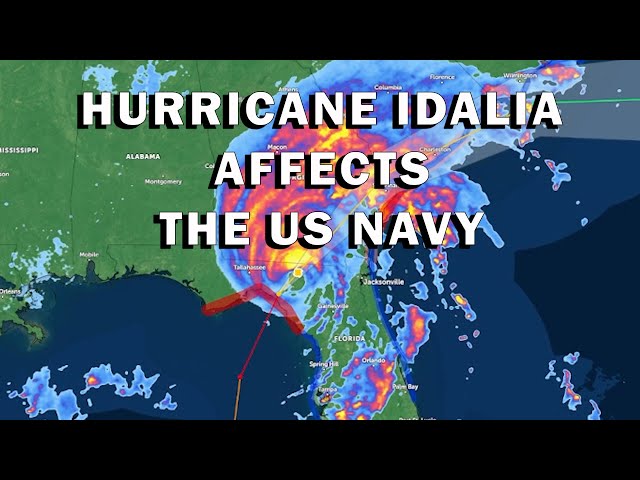 Hurricane Idalia Affects US Navy Operations