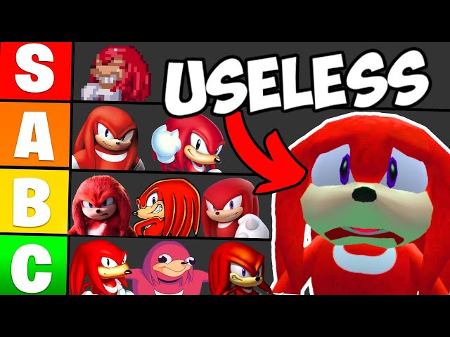 Ranking How USELESS Knuckles is in Every Sonic Game