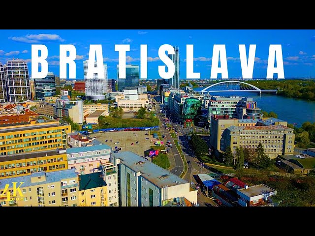 Bratislava, Slovakia 🇸🇰 4K UHD | Drone Footage