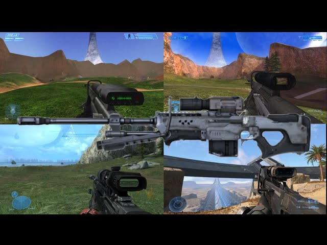 Halo Sniper Rifle Evolution 2001-2021 | Xbox Series X | 4K UHD 60 FPS