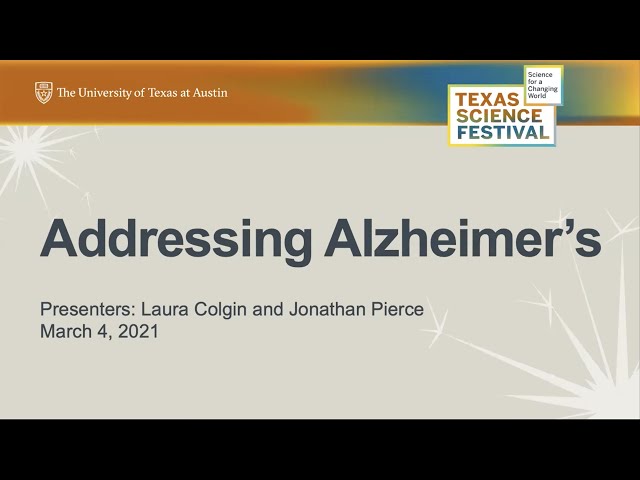 Addressing Alzheimer’s
