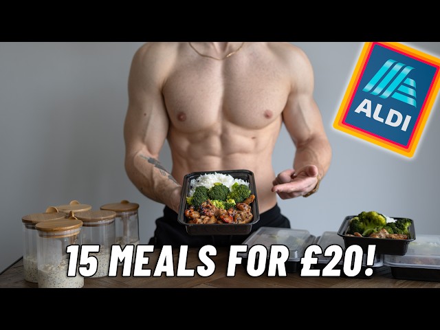 Simple High Protein Meal Prep on a Budget **Breakfast, Lunch & Dinner under £20**