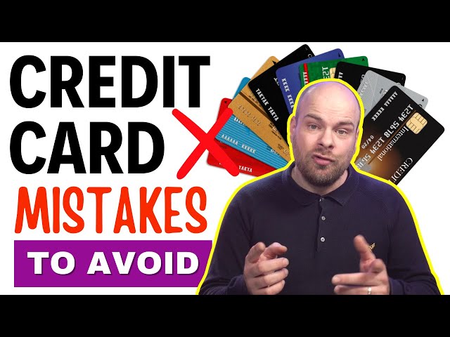 5 Credit Card MISTAKES To Avoid As A Beginner
