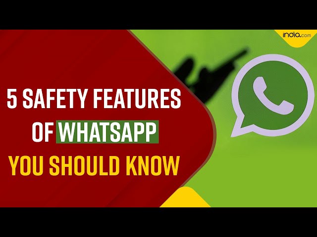 5 Safety Features Of The WhatsApp That You Must Know | Technology | Whatsapp Tips