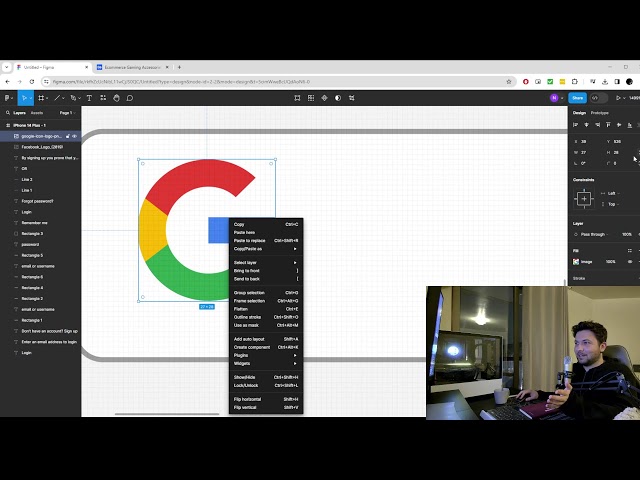 Software developer trying to design with Figma for the first time