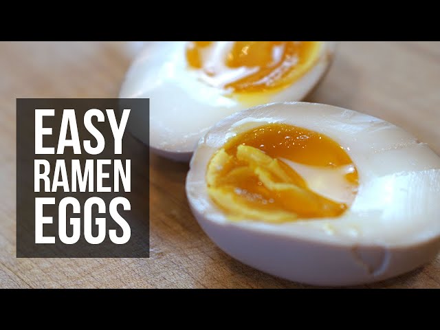 Easy Ramen Egg (Ajitama) Recipe