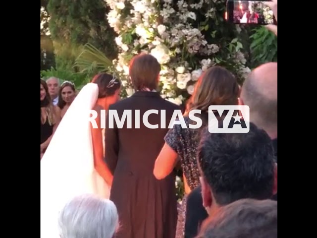 Pampita se casó con Roberto García Moritán: El momento del "¡Sí, quiero!" y el clásico beso