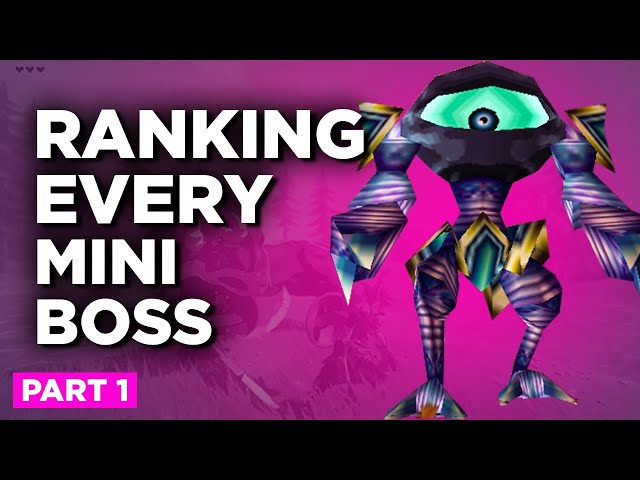 Ranking Every Zelda Mini-Boss on the N64 | (24-13)