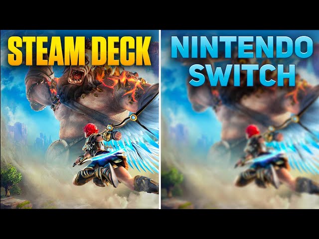 Steam Deck vs Nintendo Switch - Immortals Fenyx Rising