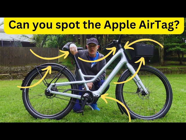 5 places to hide an Apple AirTag on your bike