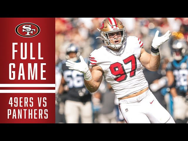 49ers vs Panthers Week 8 | Full Game