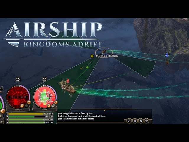 Airship: Kingdoms Adrift Combat Gameplay