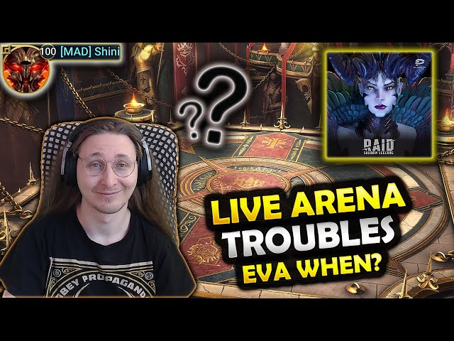 Friday Live Arena Chilling - More Champion Rebalances Incoming - Getting Owned - Raid Shadow Legends
