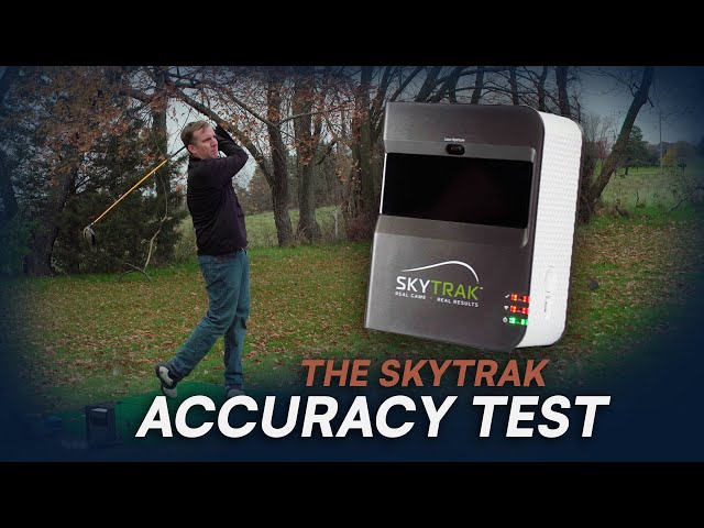 WATCH THIS BEFORE YOU BUY SKYTRAK // SkyTrak Accuracy Field Test