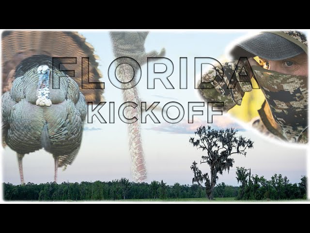 Florida Kickoff! | 2 BIG Gobblers At 5 YARDS!
