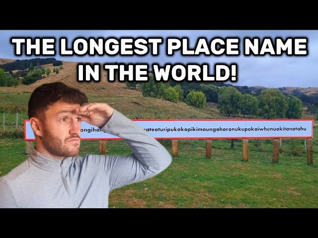THE LONGEST PLACE NAME IN THE WORLD 🔠 New Zealand