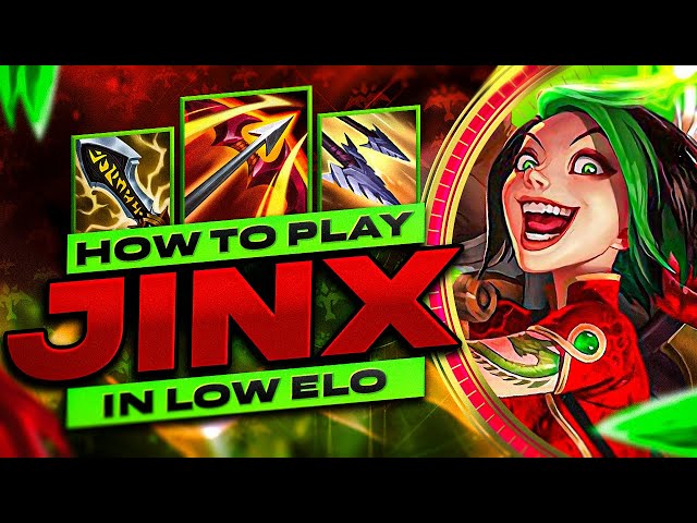 Low Elo Jinx Guide #1 - Jinx ADC Gameplay Guide | League of Legends