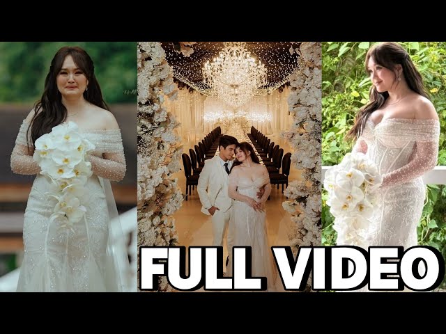 THE WEDDING Of Mika Dela Cruz and Nash Aguas♥️Full Video ng Kasal ni Mika Dela Cruz at Nash Aguas