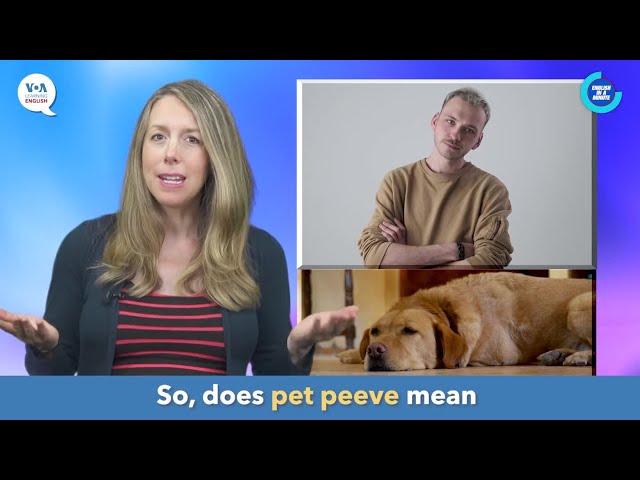 English in a Minute: Pet Peeve