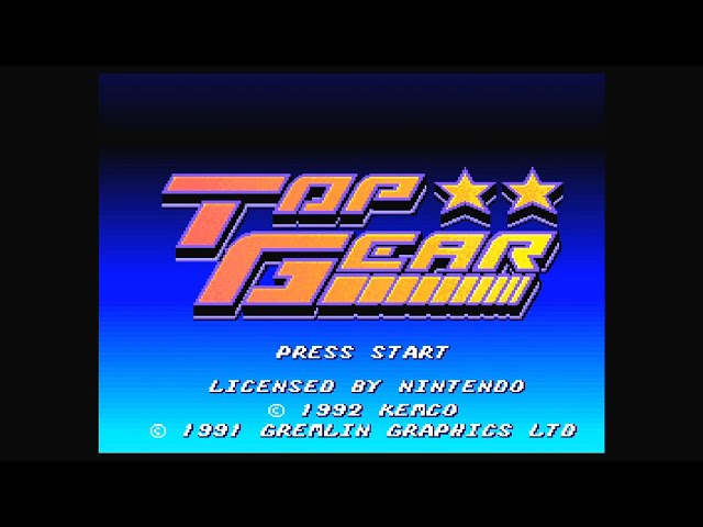 Reaper's Review #394: Top Gear (SNES)