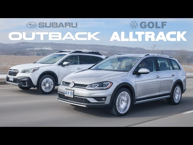 2020 Subaru Outback vs VW Golf Alltrack - Off Road Wagon Battle