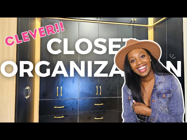 10+ CLEVER closet organization ideas!! Organize your closet like a PRO with these storage solutions!