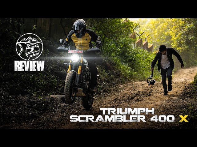 Triumph Scrambler 400X Review | Where Speed meets the Himalayan | Sagar Sheldekar Official