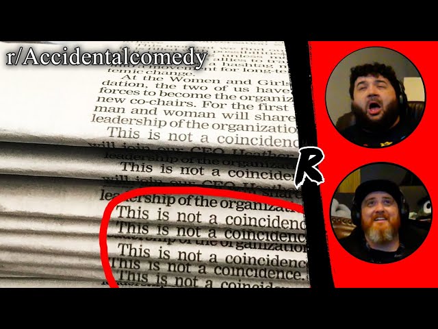 r/Accidentalcomedy | this is not a coincidence - @EmKay | RENEGADES REACT w/@TheycallmeHatGuy