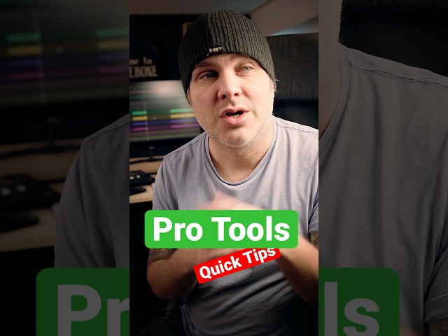 5 PRO TOOLS short keys that will impress your clients!!!