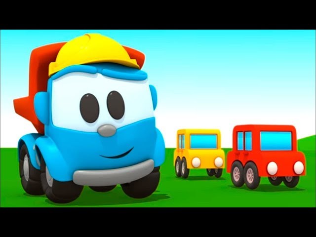 Leo der Lastwagen auf Deutsch: 5 Zeichentrickfilme für Kinder.