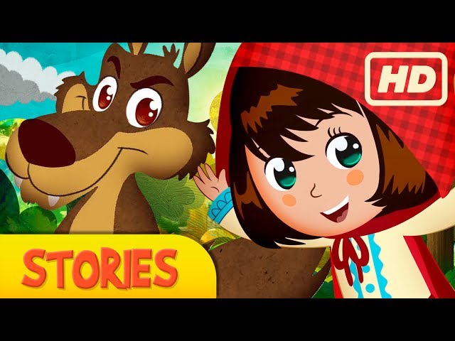 LITTLE RED RIDING HOOD, story for children, Fairy Tales and Stories for Kids,  kids story