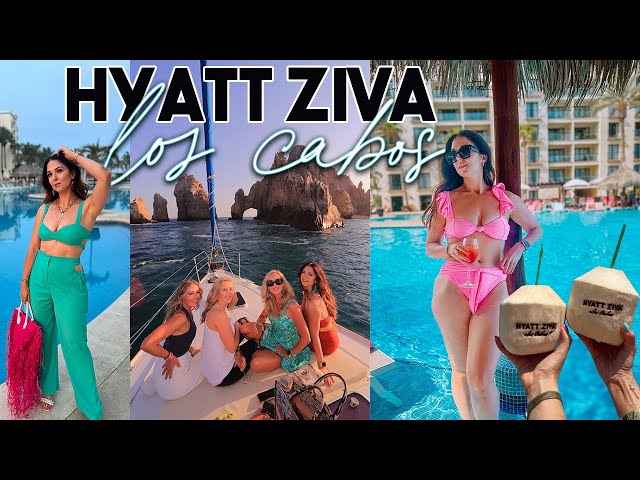 Hyatt Ziva Los Cabos Mexico Vlog + Review! My FIRST Time at an All Inclusive Resort!