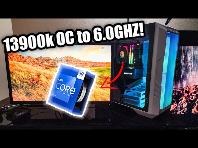 HOW TO OVERCLOCK THE INTEL I9 13900K TO 6.0GHZ WITH AIR!