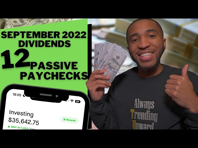 All My Dividend Income | September 2022 $35,000 Portfolio