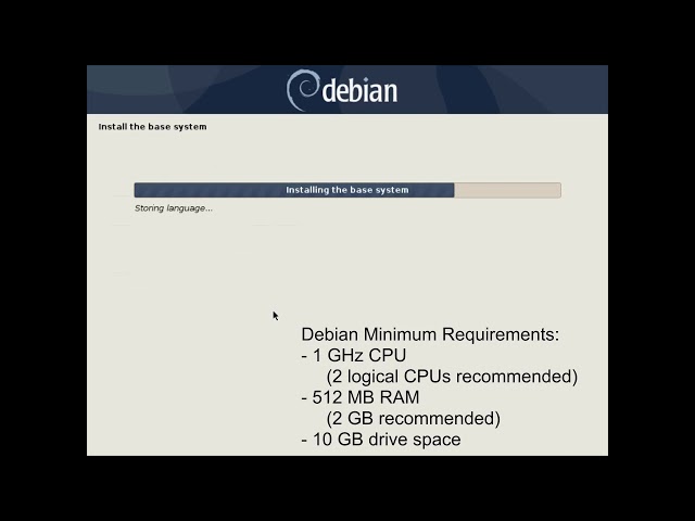 Debian 10 Installation (as a client)