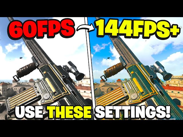 BEST PC Settings for Warzone SEASON 4! (Optimize FPS & Visibility)